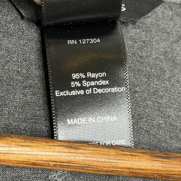 Ali Miles Cardigan Womens Medium Charcoal Gray Fringe Kimono Open Front Boho NWT - Picture 4 of 6